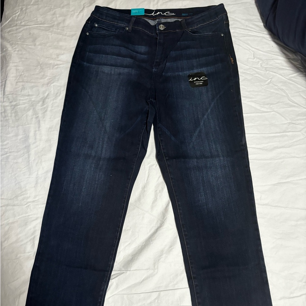 INC stretchy Skinny Leg, Curvy Fit jeans size 16